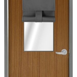 Gray Door Privacy Cover